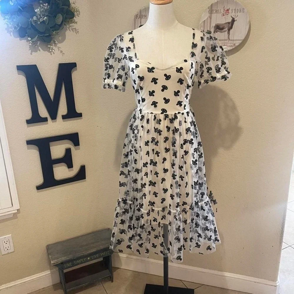 hot topic retro dress Hot Topic | Dresses | Hot Topic Retro Mushroom Dress